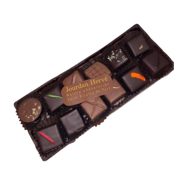Plaque tout chocolat garnie